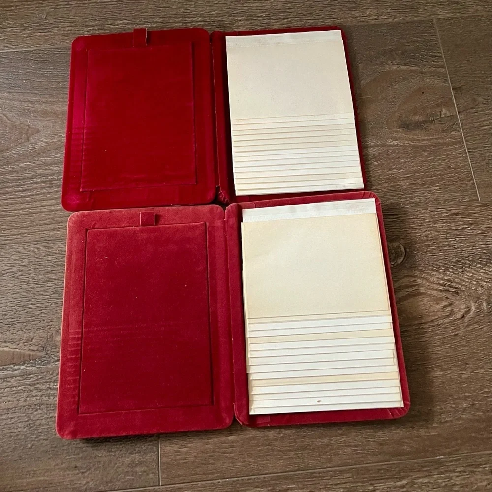 Silver Plated Photo albums for 15 photos each